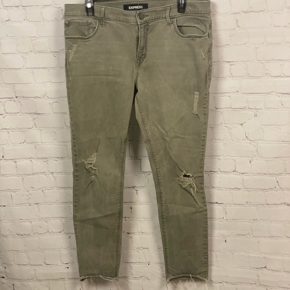 Express stretch ankle leggings